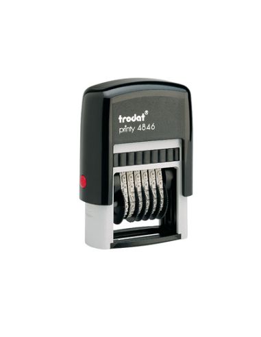 Numerador Trodat Manual 6 Bandas 4 Mm