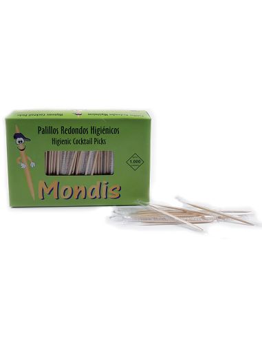 Palillo De Dientes Enfundado En Celofan Caja De 1000 Unidades