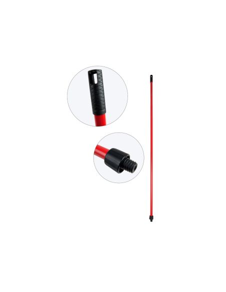 Palo De Escoba O Fregona Metal Universal Con Adaptador Sp 140 Cm