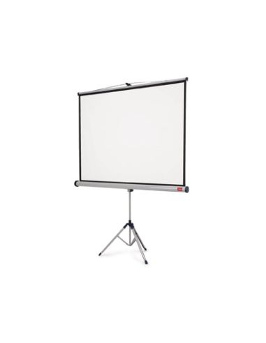 Pantalla Nobo Mural Para Proyeccion Blanco Mate Con Tripode 1500X1138 Mm