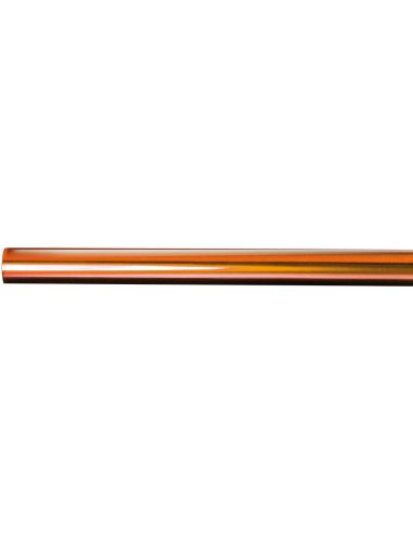 Papel Celofan Rollo Trepado Naranja 25 Hojas De 50X65 Cm
