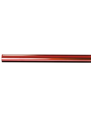 Papel Celofan Rollo Trepado Rojo 25 Hojas De 50X65 Cm