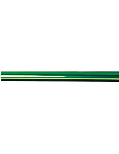 Papel Celofan Rollo Trepado Verde 25 Hojas De 50X65 Cm