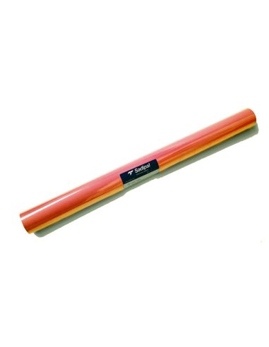 Papel Charol Naranja Rollo 25 Hojas De 50X65 Cm