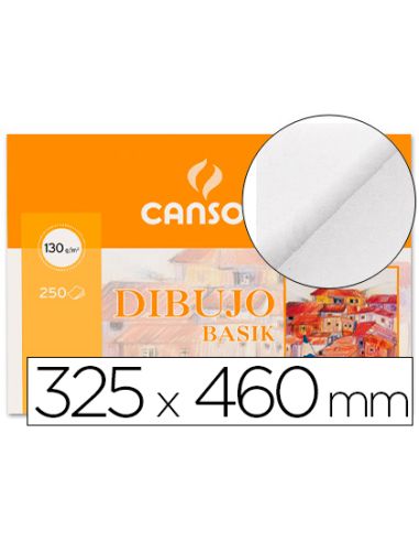 Papel Dibujo Basik Din A3+ 32,5X46 Cm Sin Recuadro Minipack De 10 Hojas