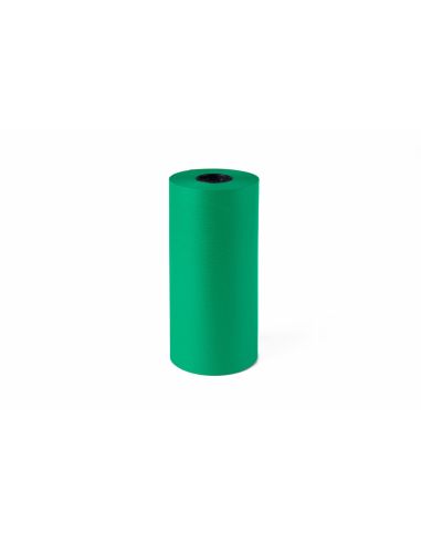 Papel De Regalo Kraft Liderpapel Bobina Ancho 31 Cm Peso 3,5 Kg Gramaje 60 Gr Verde