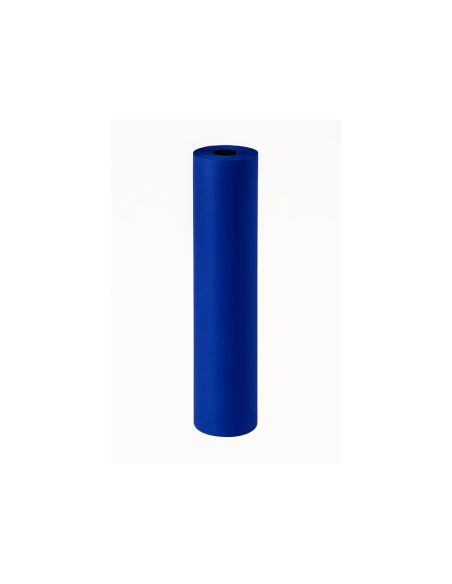 Papel De Regalo Kraft Liderpapel Bobina Ancho 62 Cm Peso 7 Kg Gramaje 60 Gr Azul Cobalto