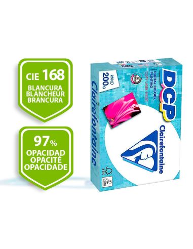 Papel Fotocopiadora Clairefontaine Din A3 200 Gr Paquete De 250 Hojas|Libreriasalesiana