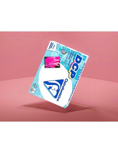 Papel Fotocopiadora Clairefontaine Din A3 200 Gr Paquete De 250 Hojas|Libreriasalesiana
