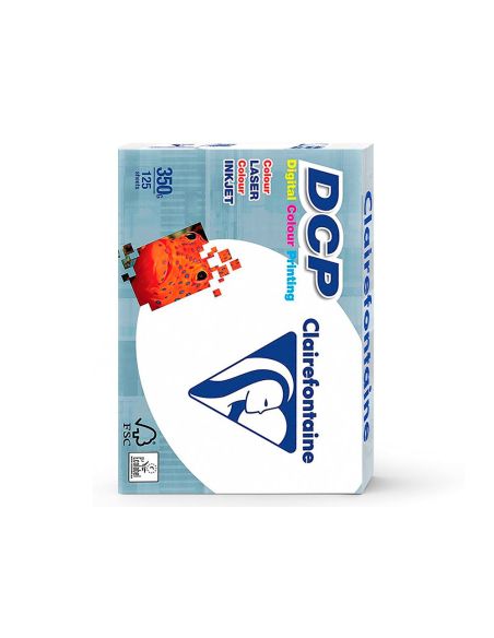 Papel Fotocopiadora Clairefontaine Din A3 350 Gr Paquete De 125 Hojas|Libreriasalesiana