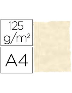 Papel Pergamino Din A4 Troquelado 125 Gr Piel Elefante Color Hueso Paquete De 25 Hojas