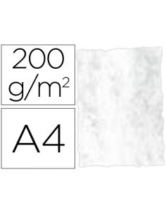Papel Pergamino Din A4 Troquelado 200 Gr Color Marmoleado Gris Paquete De 25 Hojas