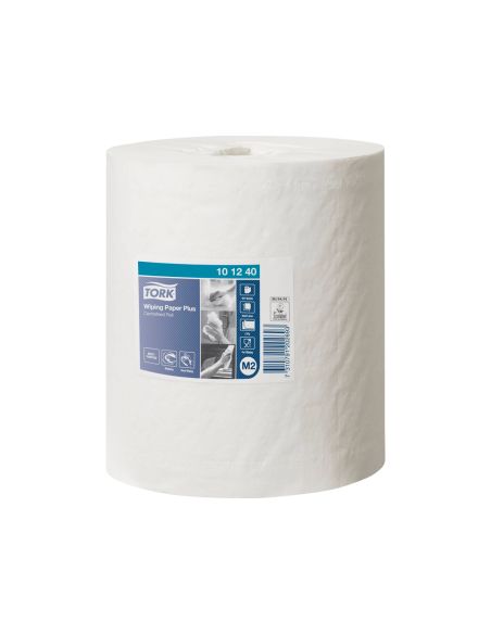 Papel Secamanos Tork Extra Ancho 215 Mm Largo 160 Mt 2 Capas Para Dispensador M2 Paquete De 6 Unidades