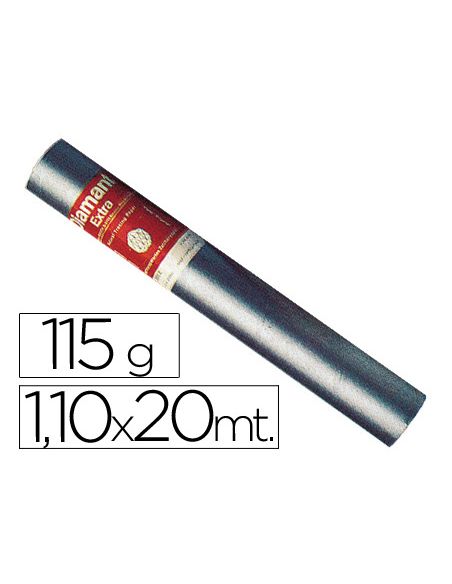 Papel Vegetal Diamant 110-115 Gr Rollo De 1.10X20 Mt