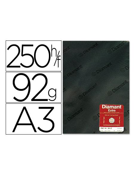 Papel Vegetal Diamant Din A3 92 Gr Hoja
