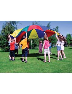 Paracaidas Amaya De Nylon Con 12 Asas Colores Del Parchis 3,50 M 2