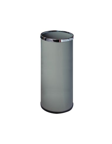 Paraguero Metalico 301 Gris Aros Cromado 50X21,5 Cm