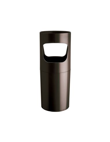 Paraguero Plastico Archivo 2000 Reciclado Color Negro 255 Mm Diametro X 640 Mm