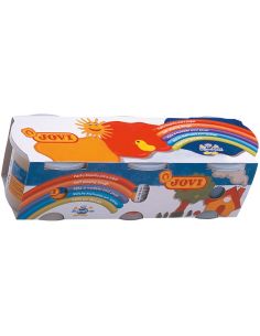 Pasta Jovi Blandiver Caja De 3 Botes Amarillo/Azul/Rojo 2