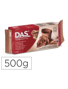 Pasta Das Terracota Para Modelar Seca Sin Coccion 500 Gr