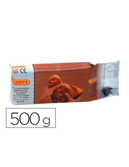 Pasta Para Modelar Jovi 500 Gr Terracota