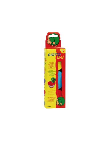 Pasta Para Modelar Giotto Bebe Pack 3 Colores Surtidos Dermatologicamente Testada