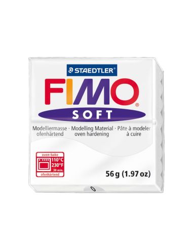 Pasta Staedtler Fimo Soft 57 Gr Color Blanco|Libreriasalesiana