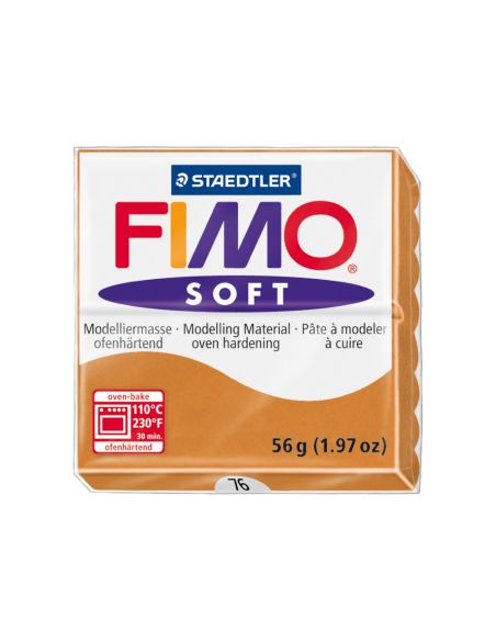 Pasta Staedtler Fimo Soft 57 Gr Color Cogñac