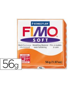 Pasta Staedtler Fimo Soft 57 Gr Color Naranja