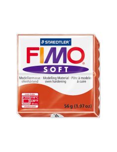 Pasta Staedtler Fimo Soft 57 Gr Color Rojo Indian 2