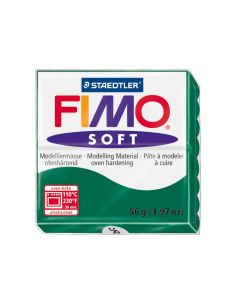 Pasta Staedtler Fimo Soft 57 Gr Color Verde Esmeralda 2