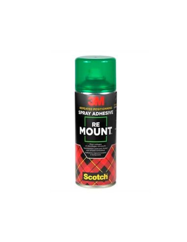 Pegamento 3M Spray Remount Adhesivo Reposicionable Indefinidamente Bote De 400 Ml