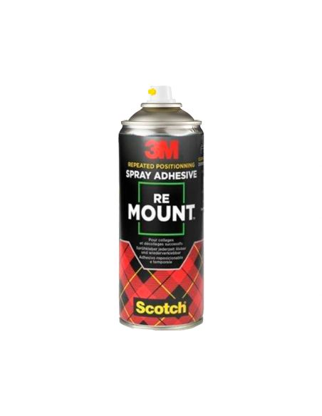 Pegamento 3M Spray Remount Adhesivo Reposicionable Indefinidamente Bote De 400 Ml