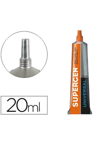 Pegamento Supergen Universal Transparente 20 Ml Unidad