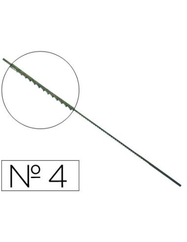 Pelos De Segueta Madera Nº4 Caja De 144 Unidades