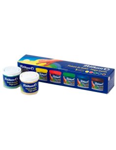 Pintura A Dedos Pelikan 40 Ml Cd/40S Caja De 5 Colores Surtidos 2