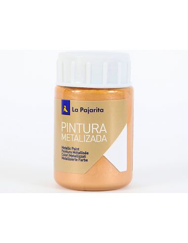 Pintura Metalizada La Pajarita Oro Ducado 35 Ml