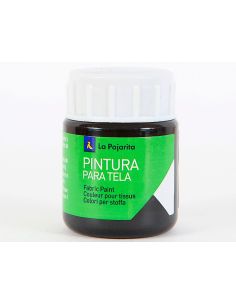 Pintura Para Tela La Pajarita Negro 25 Ml 2