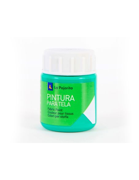 Pintura Para Tela La Pajarita Verde Esmeralda 25 Ml