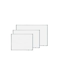 Pizarra Blanca Rocada Acero Vitrificado Magnetico Marco Aluminio Y Cantoneras Pvc 180X120 Cm Incluye Bandeja 2