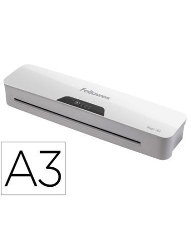 Plastificadora Fellowes Pixel Din A3 2 Rodillos Sistema Antiatasco Apagado Automatico Hasta 125 Mc