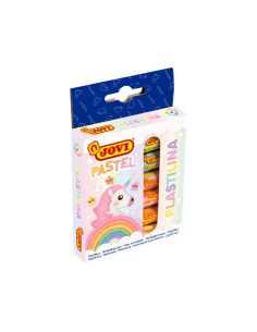 Plastilina Jovi 90 Estuche 6 Barras Colores Pastel Surtidos 15 G 2