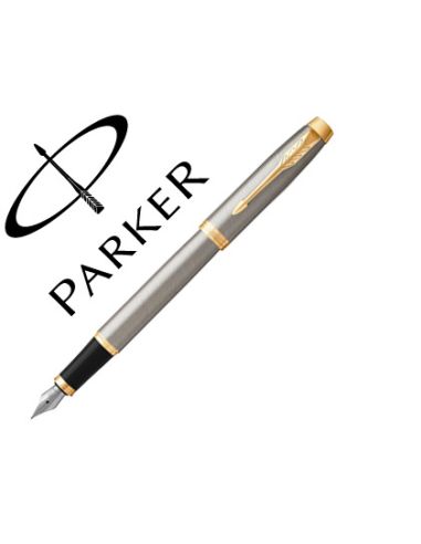 Pluma Parker Im Metal Cepillado Gt