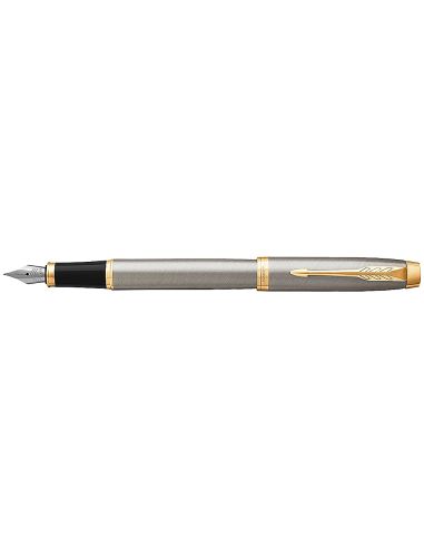 Pluma Parker Im Metal Cepillado Gt
