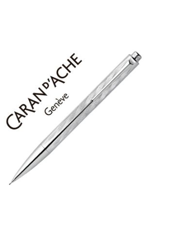 Portaminas Caran D'Ache Rnx-316 Pvd Steel Version Grabado Guilloche
