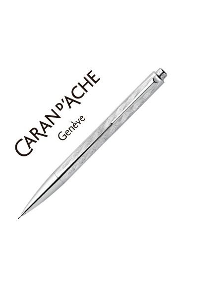 Portaminas Caran D'Ache Rnx-316 Pvd Steel Version Grabado Guilloche
