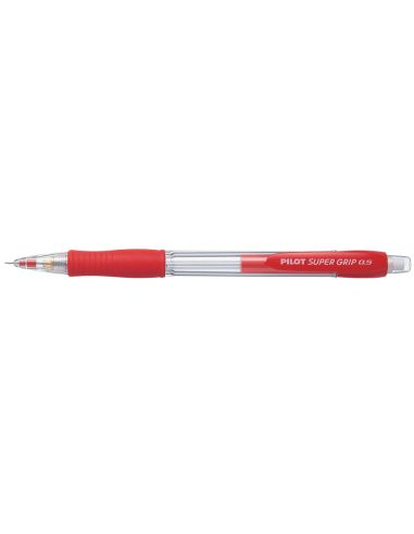 Portaminas Pilot Super Grip Rojo 0,5 Mm Sujecion De Caucho