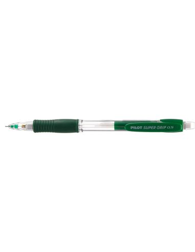 Portaminas Pilot Super Grip Verde 0,5 Mm Sujecion De Caucho