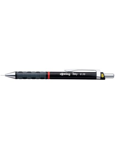 Portaminas Rotring Tikky 0,35 Mm Negro
