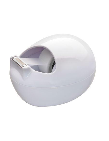 Portarrollo Sobremesa Scotch Color Blanco C-36 Karim De 7,5 Mt X 19 Mm Incluye Rollo De Cinta Adhesiva Magic